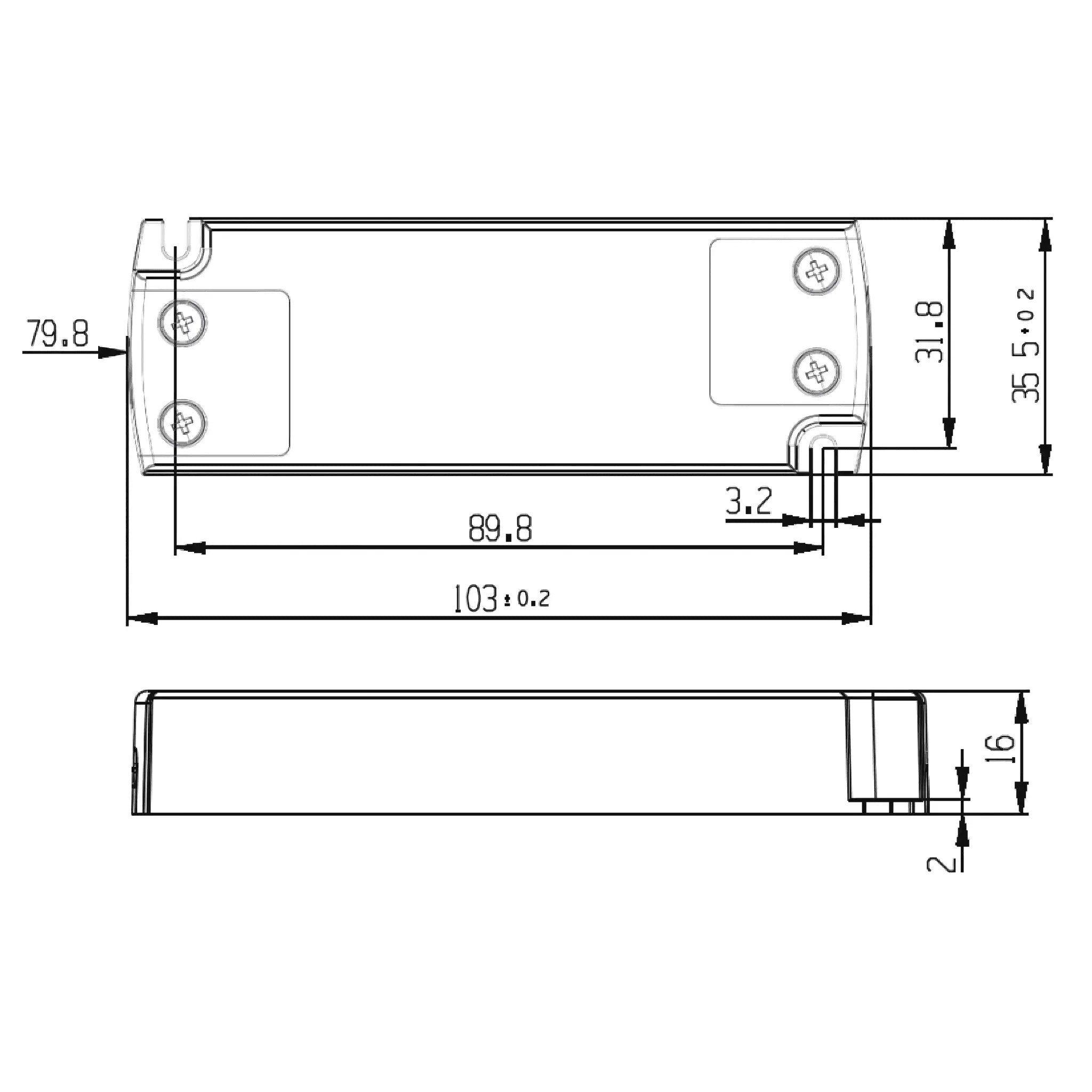 Snappy 20w Non-dimmable Constant Voltage Led Power