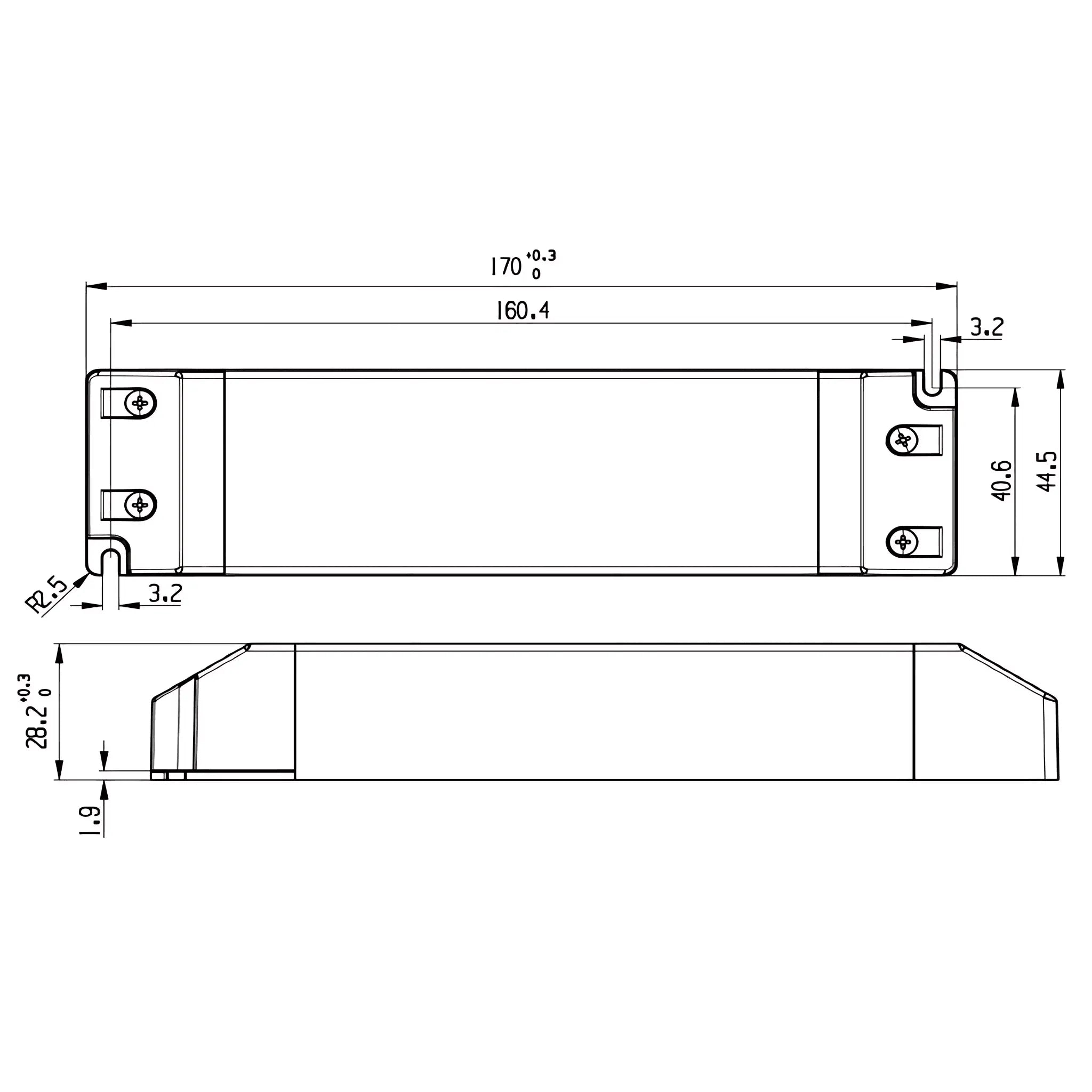 Snappy 75w Non-dimmable Constant Voltage Led Power