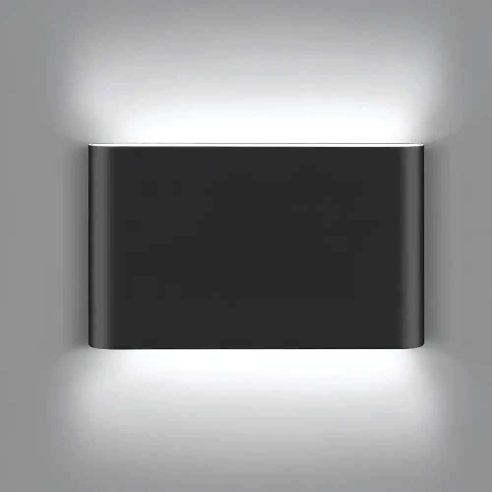 Green Earth Lighting Australia General HAYDEN 12W Up/Down Matt Black LED Wall Lamp IP54