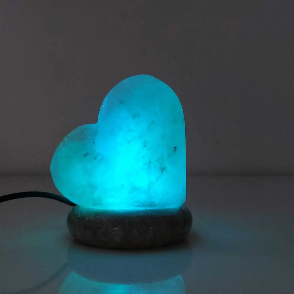 Green Earth Lighting Australia Home & Garden > Lighting > Night Lights & Ambient Lighting Heart Shape USB Colour Changing Himalayan Salt Lamp COLOUR_USB_Salt_Lamp_HEART