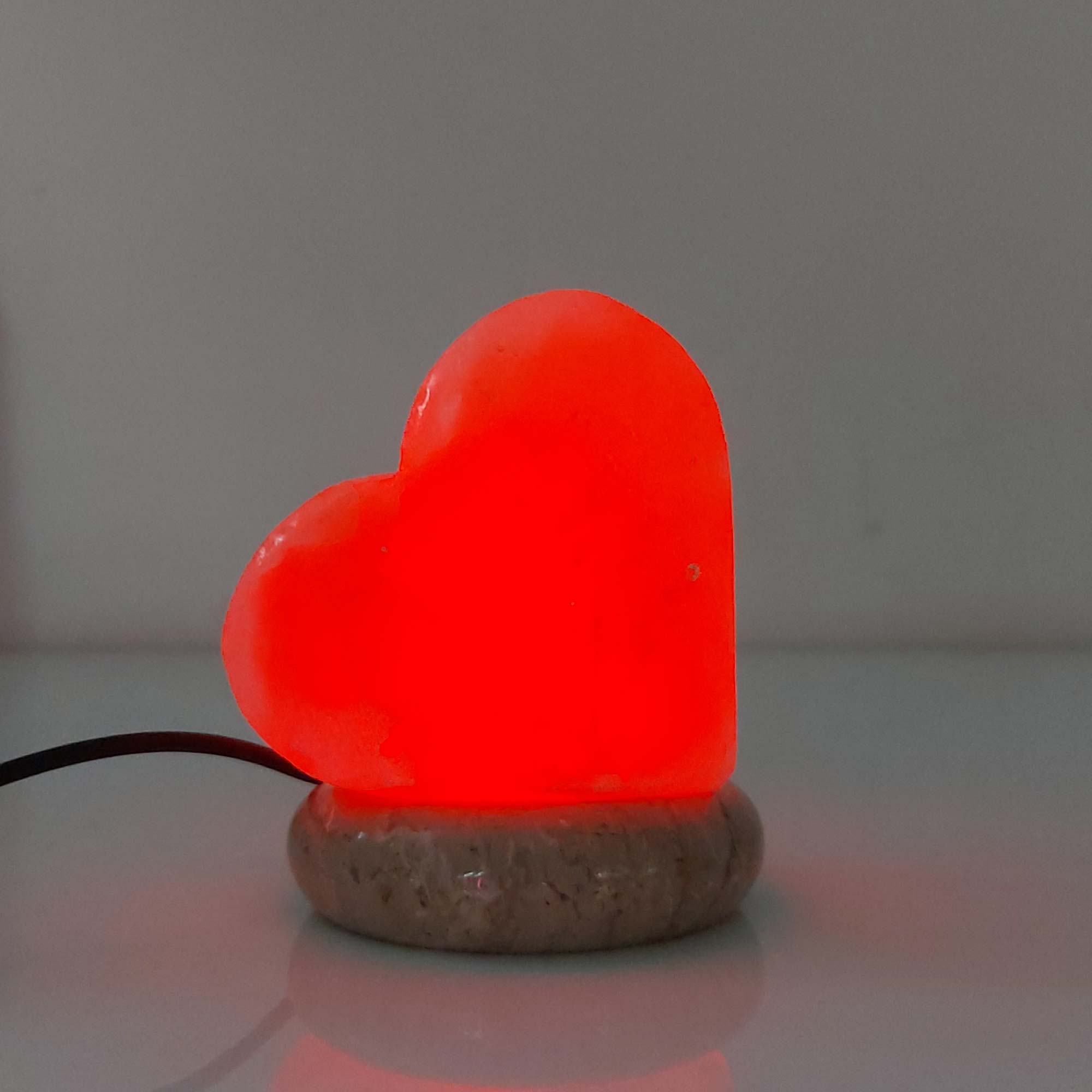 Green Earth Lighting Australia Home & Garden > Lighting > Night Lights & Ambient Lighting Heart Shape USB Colour Changing Himalayan Salt Lamp COLOUR_USB_Salt_Lamp_HEART