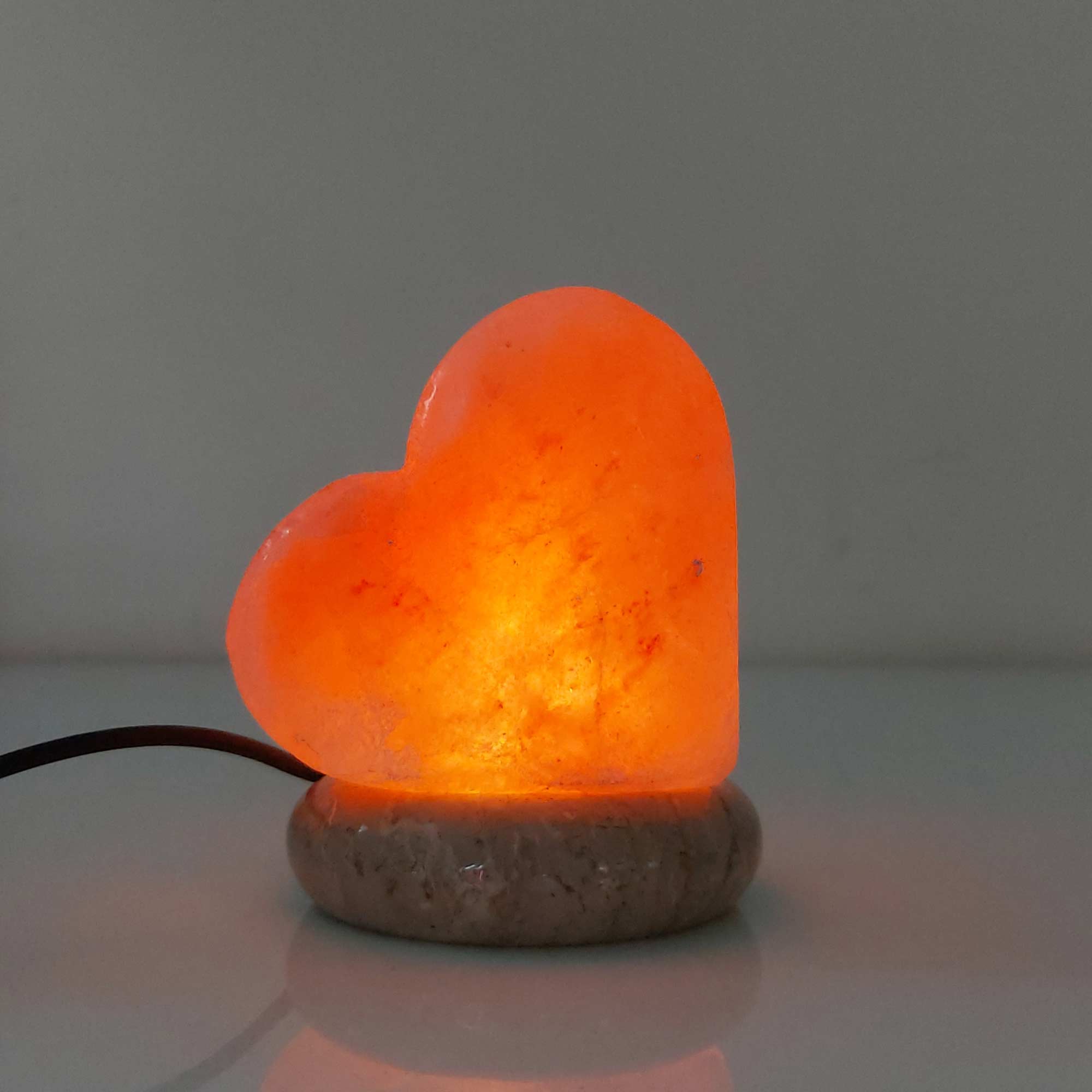 Green Earth Lighting Australia Home & Garden > Lighting > Night Lights & Ambient Lighting Heart Shape USB Colour Changing Himalayan Salt Lamp COLOUR_USB_Salt_Lamp_HEART