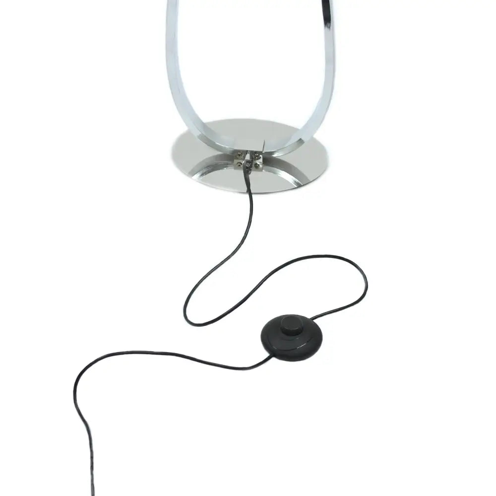 Infinite LED Floor Lamp - Chrome