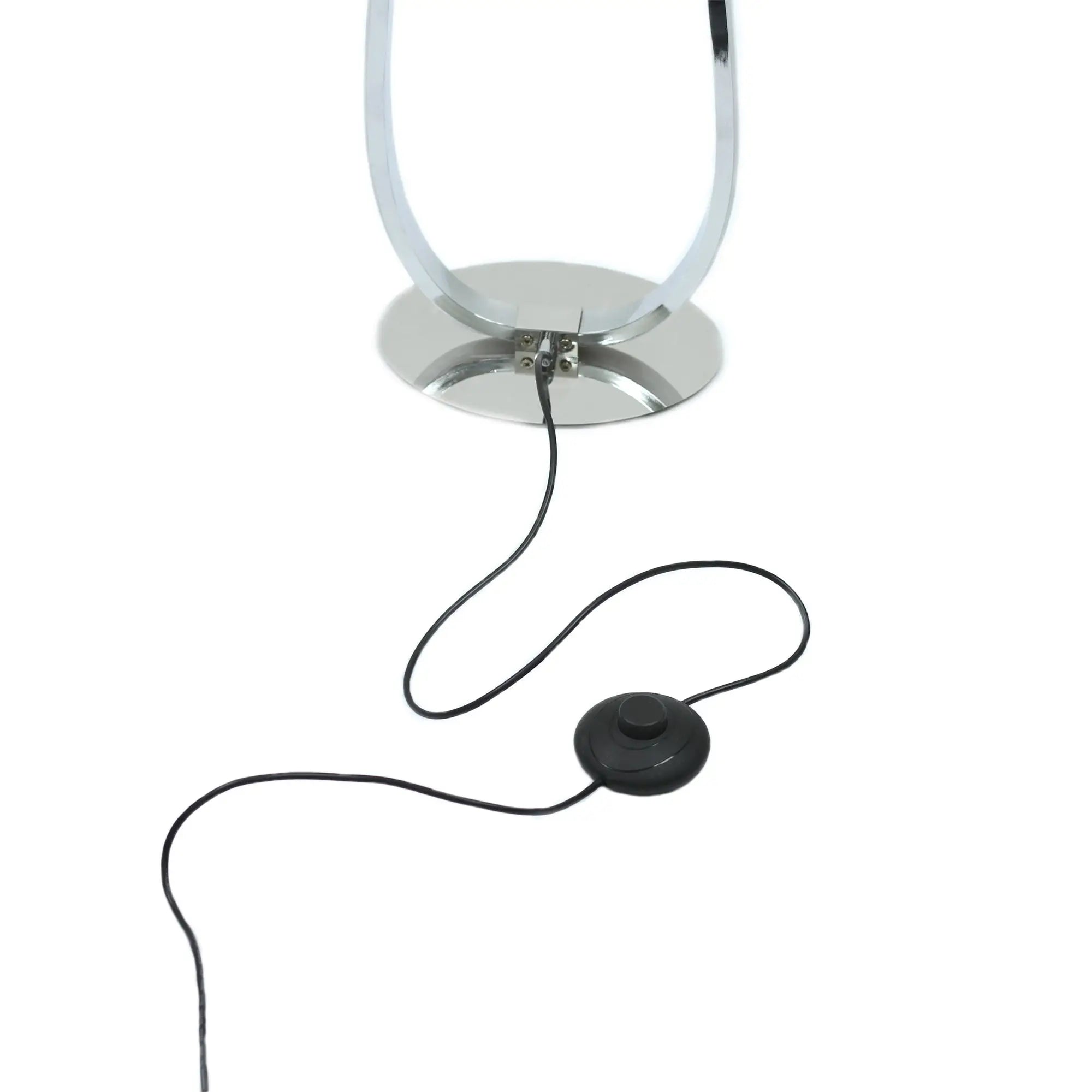 Lexi Lighting Infinite Led Floor Lamp Chrome Finish