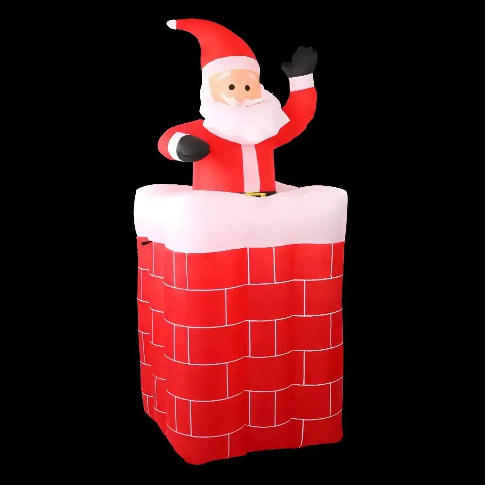Inflatable Christmas Santa Decoration - 1.8m Charm