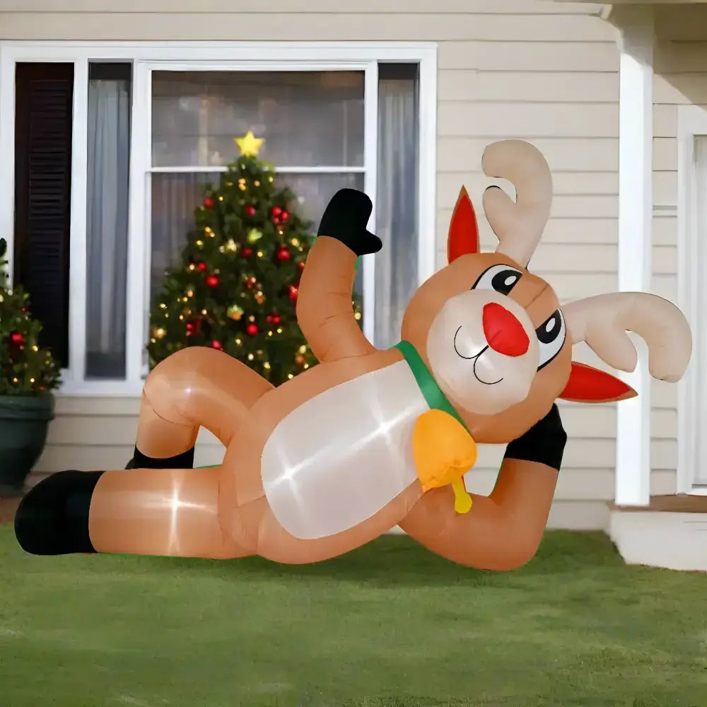 Inflatable Reindeer Decoration - 300cm Airpower