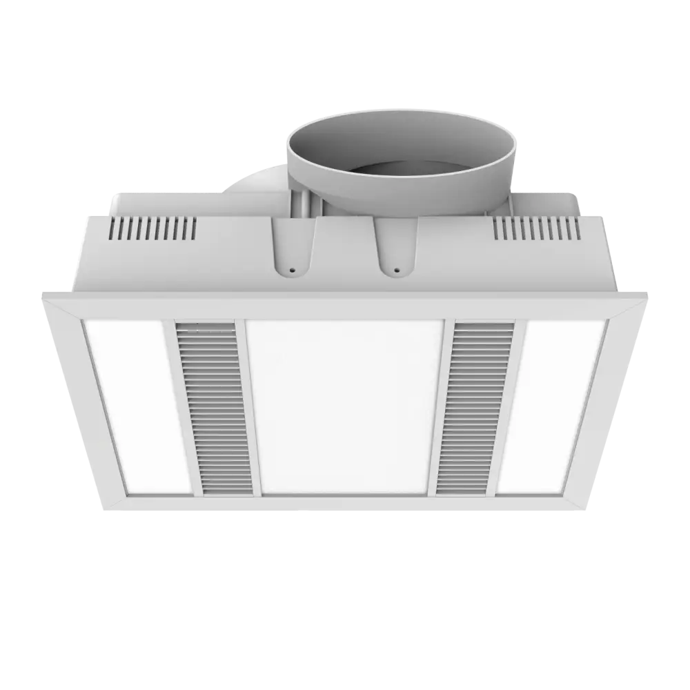 Green Earth Lighting Australia 3 in 1 bathroom heat Prestige White Premium High Air Extraction - 3 in 1 Heat, Light & Exhaust PSTWH