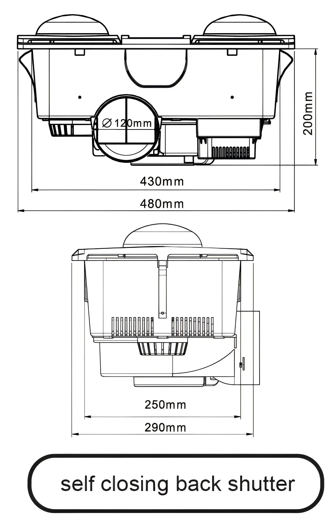 Green Earth Lighting Australia 3 in 1 bathroom heat Ultra 2 White Bathroom Heater Exhaust Fan LED Light 3 in 1 ULTRA2WH
