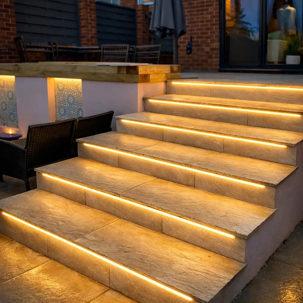 IP67 COB LED Strip Light 10W/m – Dotless Warm White (Waterproof)