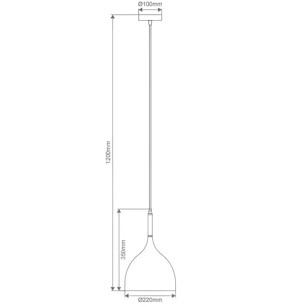 Domus Lighting PENDANTS Domus JADE-220 - 1 Light Pendant