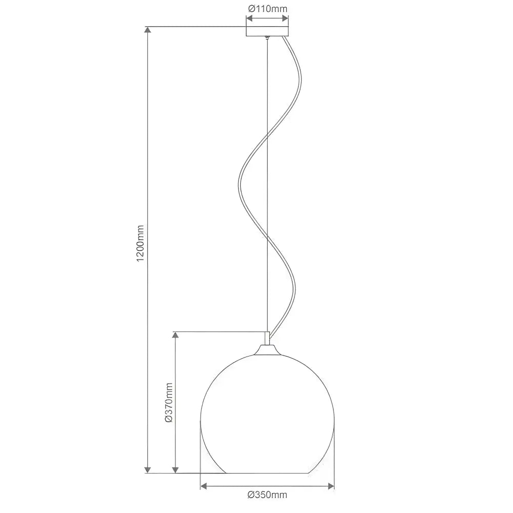 Domus Lighting PENDANTS Domus JAZZ-350 - 1 Light Pendant