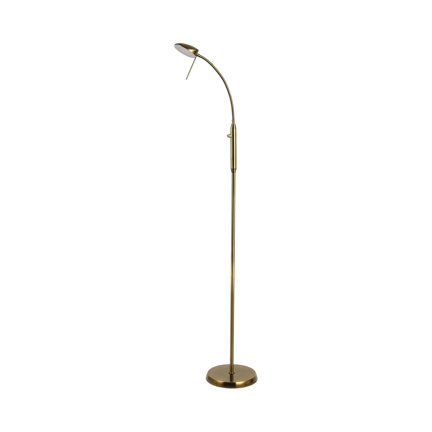 Jella Led Floor Lamp - Antique Brass Lexi Lighting