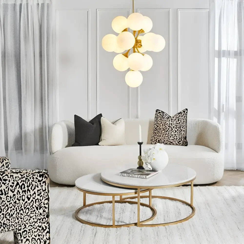 Green Earth Lighting Australia Home & Garden > Lighting Karina Brass 13 Light Pendant 20849