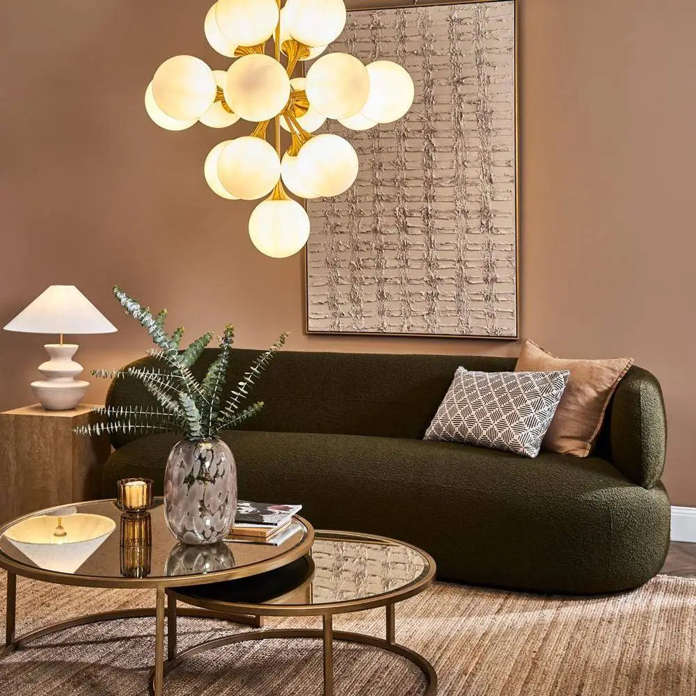 Green Earth Lighting Australia Home & Garden > Lighting Karina Brass 17 Light Pendant 20850