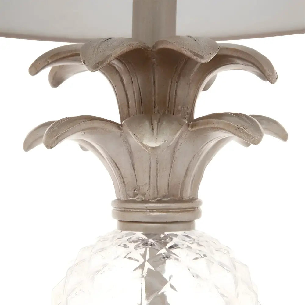 CAFE LIGHTING & LIVING Table Lamp Langley Table Lamp - Antique Silver 11628