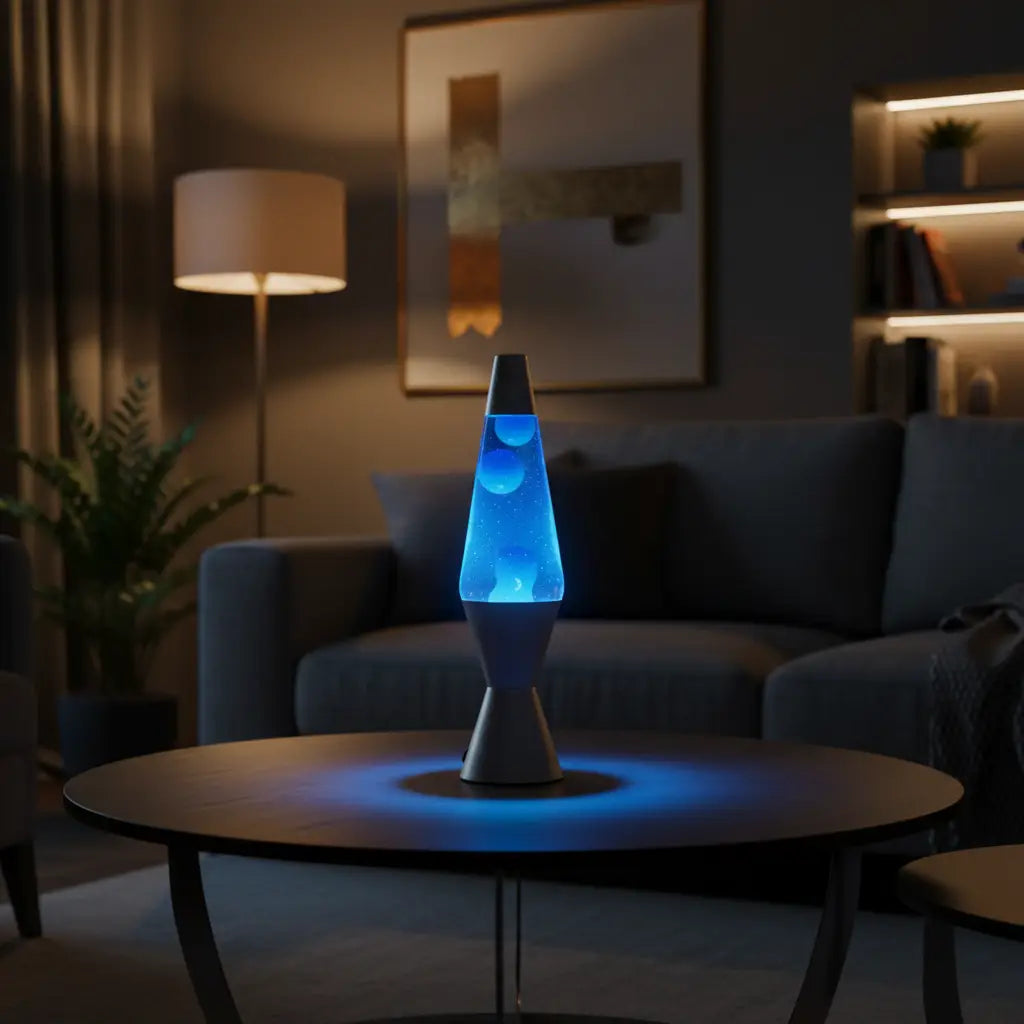 Blue Blue Diamond Motion Lava Lamp