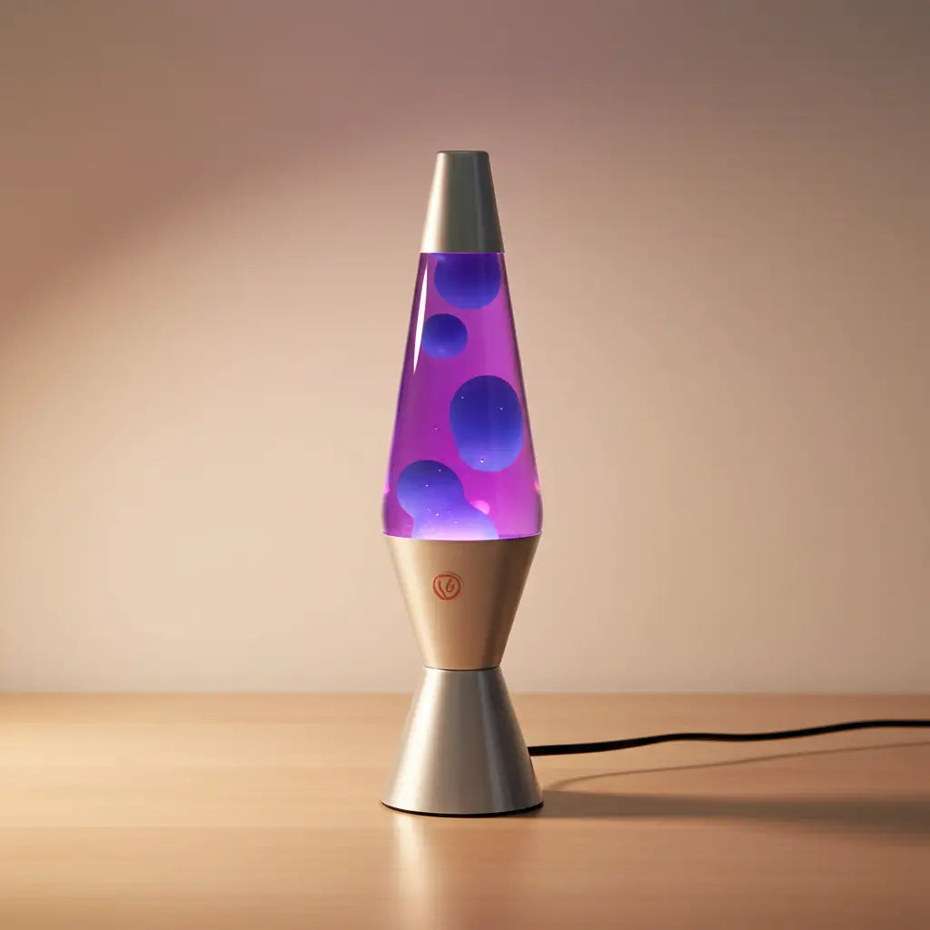 Purple Blue Diamond Motion Lava Lamp