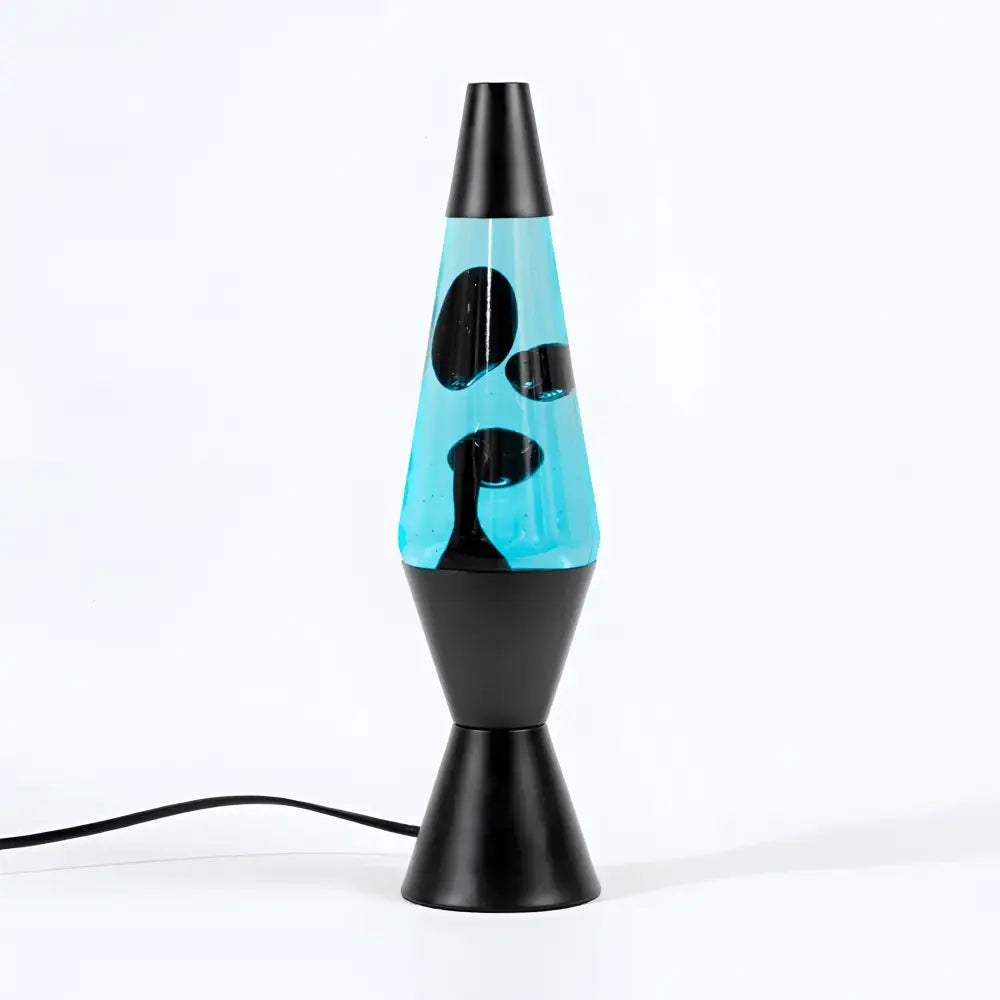 Green Earth Lighting Australia Lava Lamp Lava Lamp Diamond Motion Black Blue - 37cm Tall 596579