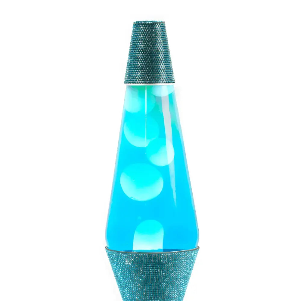 Green Earth Lighting Australia Lava Lamp Lava Lamp Diamond Motion Blue Disco Glam - 37cm Tall 596146
