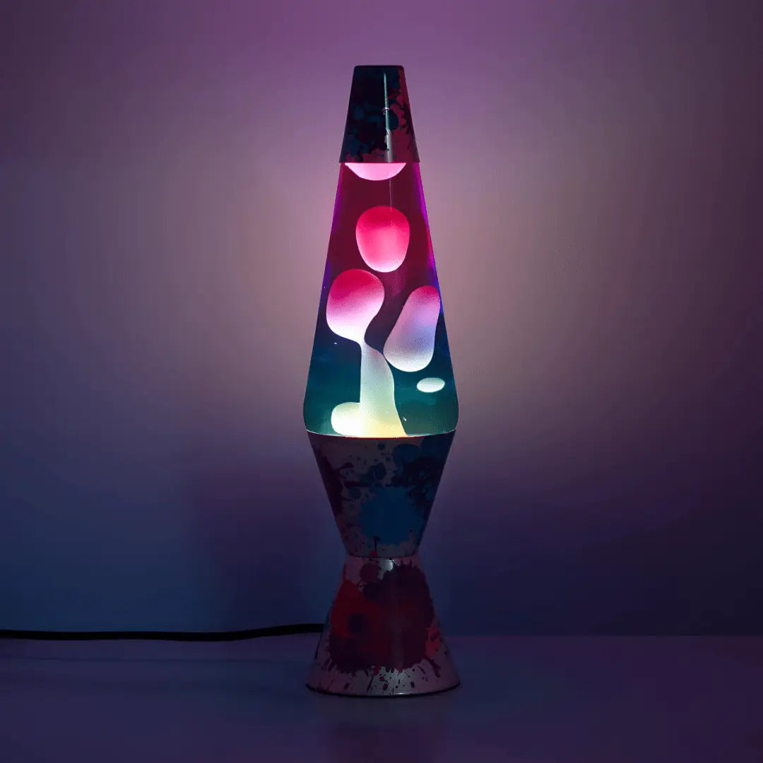 Green Earth Lighting Australia Lava Lamp Lava Lamp Diamond Motion Colour Burst - 37cm Tall 596580