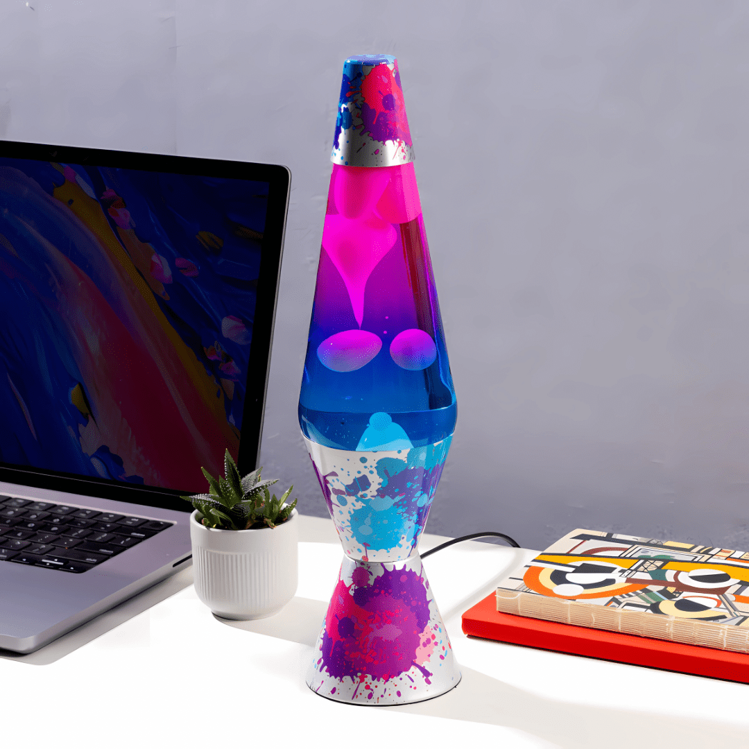 Green Earth Lighting Australia Lava Lamp Lava Lamp Diamond Motion Colour Burst - 37cm Tall 596580