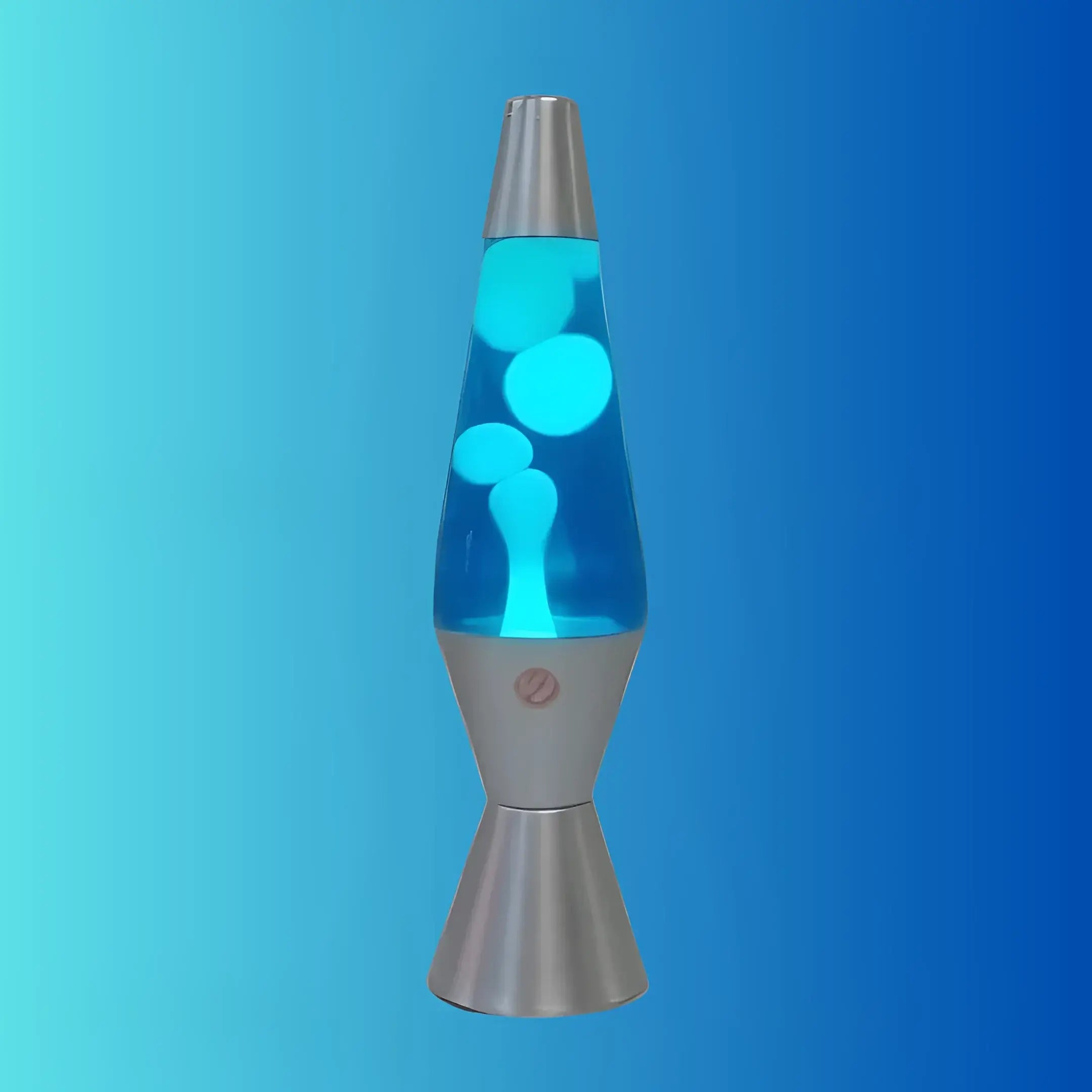 Lava Lamp Diamond Motion Large 37cm - Blue White Green