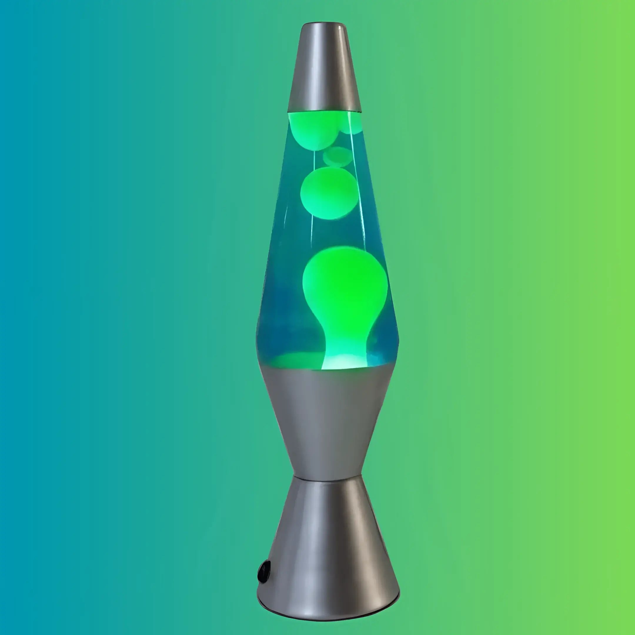 Lava Lamp Diamond Motion Large 37cm - Blue Yellow