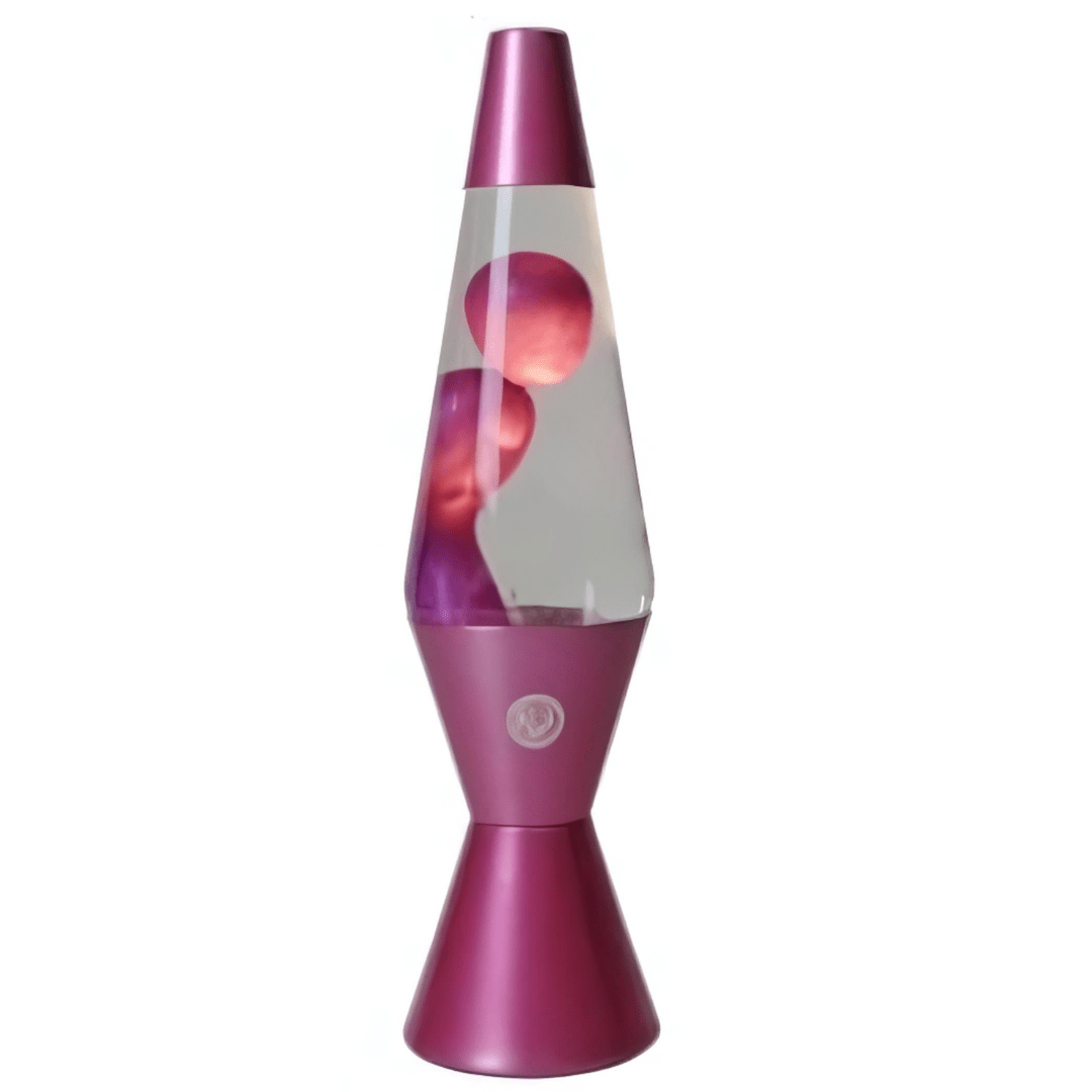 Green Earth Lighting Australia Lava Lamp Lava Lamp Diamond Motion Large 37cm - Metallic Pink KM802N4