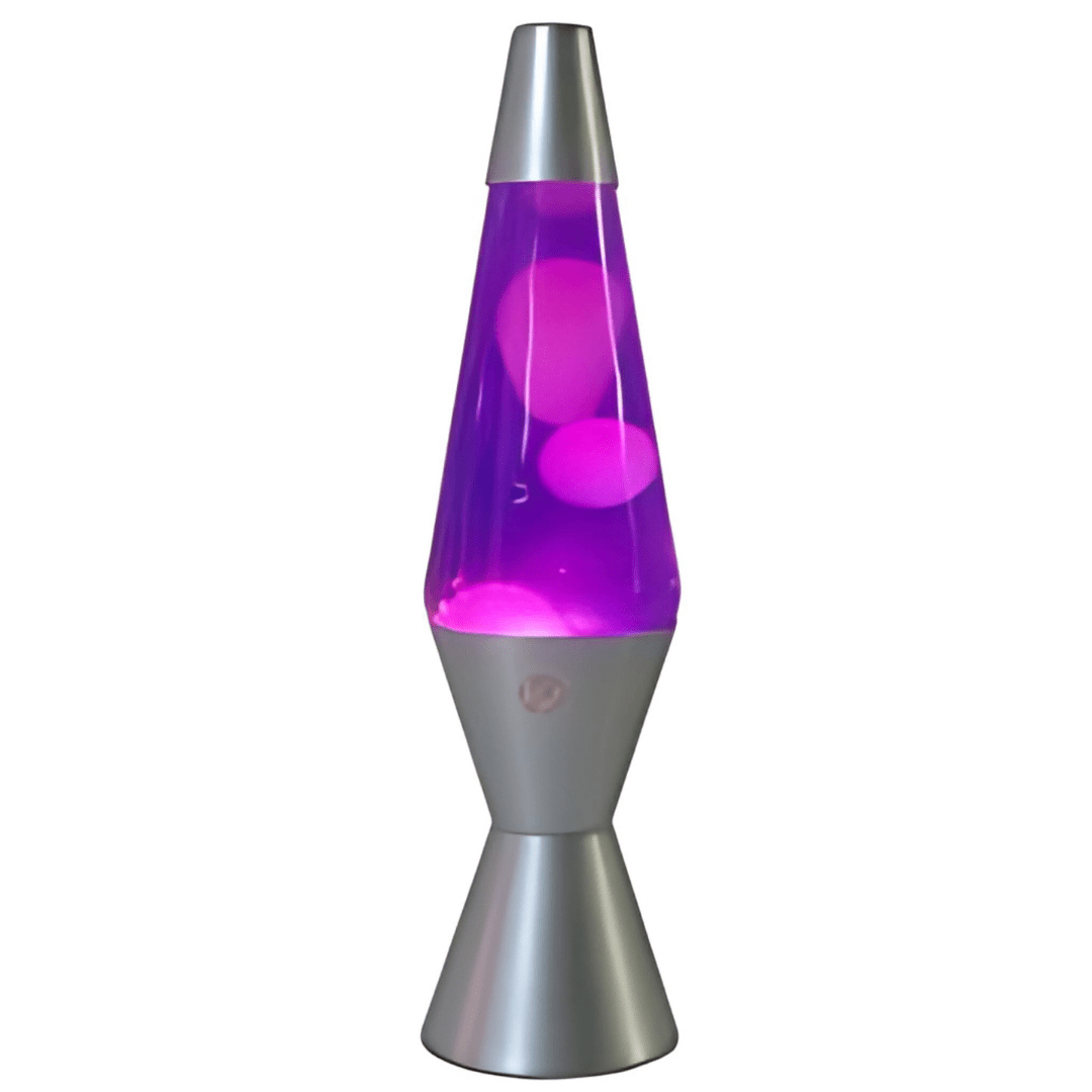 Green Earth Lighting Australia Lava Lamp Lava Lamp Diamond Motion Large 37cm - Purple White KM802L