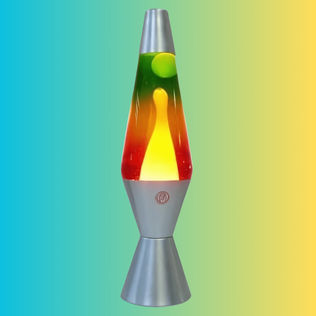 Green Earth Lighting Australia Lava Lamp Lava Lamp Diamond Motion Large 37cm - Rainbow KM802W