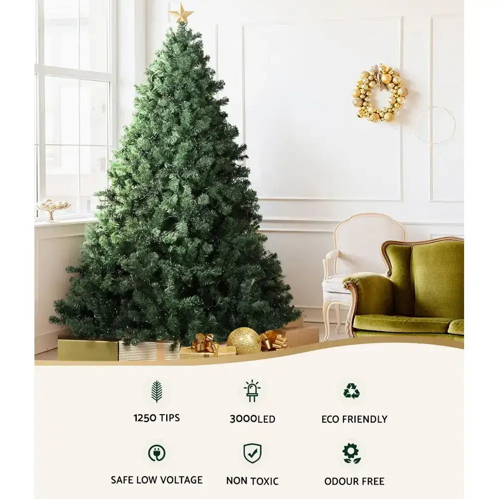 Led Christmas Tree 8 Modes - 7ft with 210cm Height