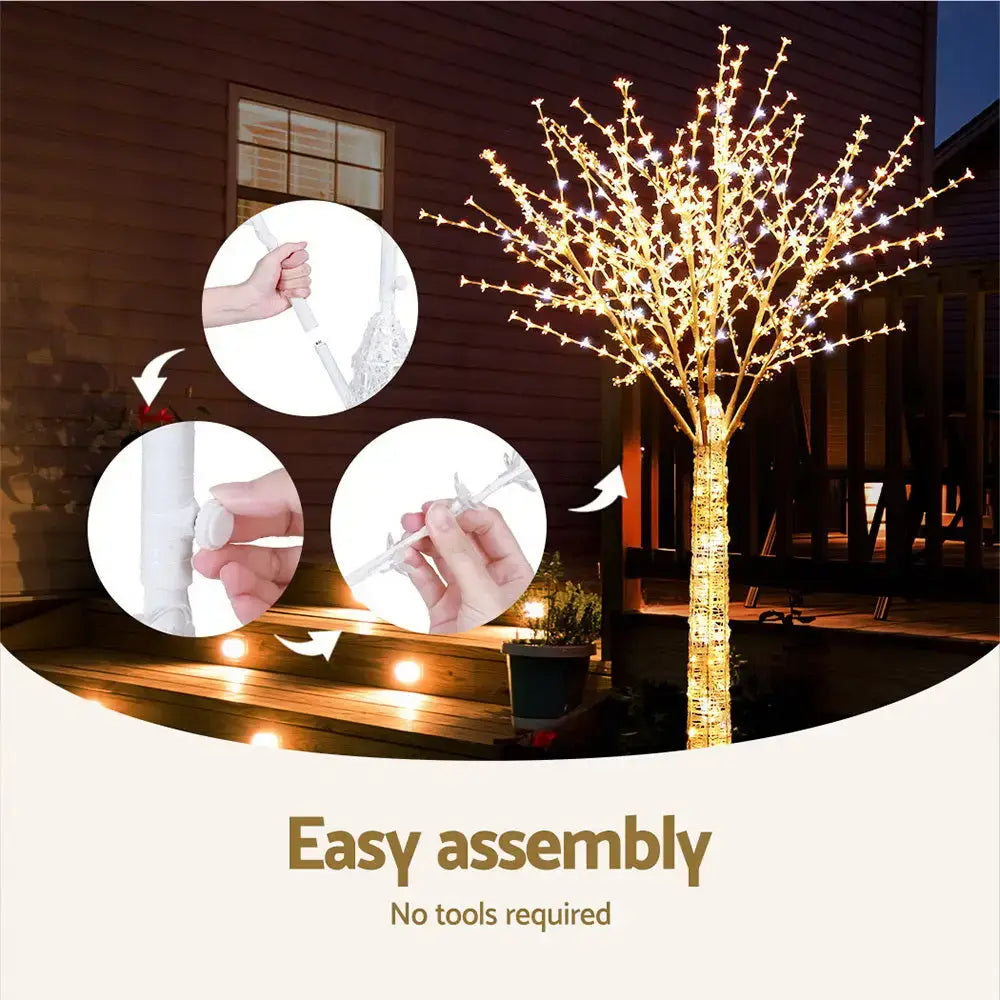 Led Christmas Tree Cherry Blossom - 210cm