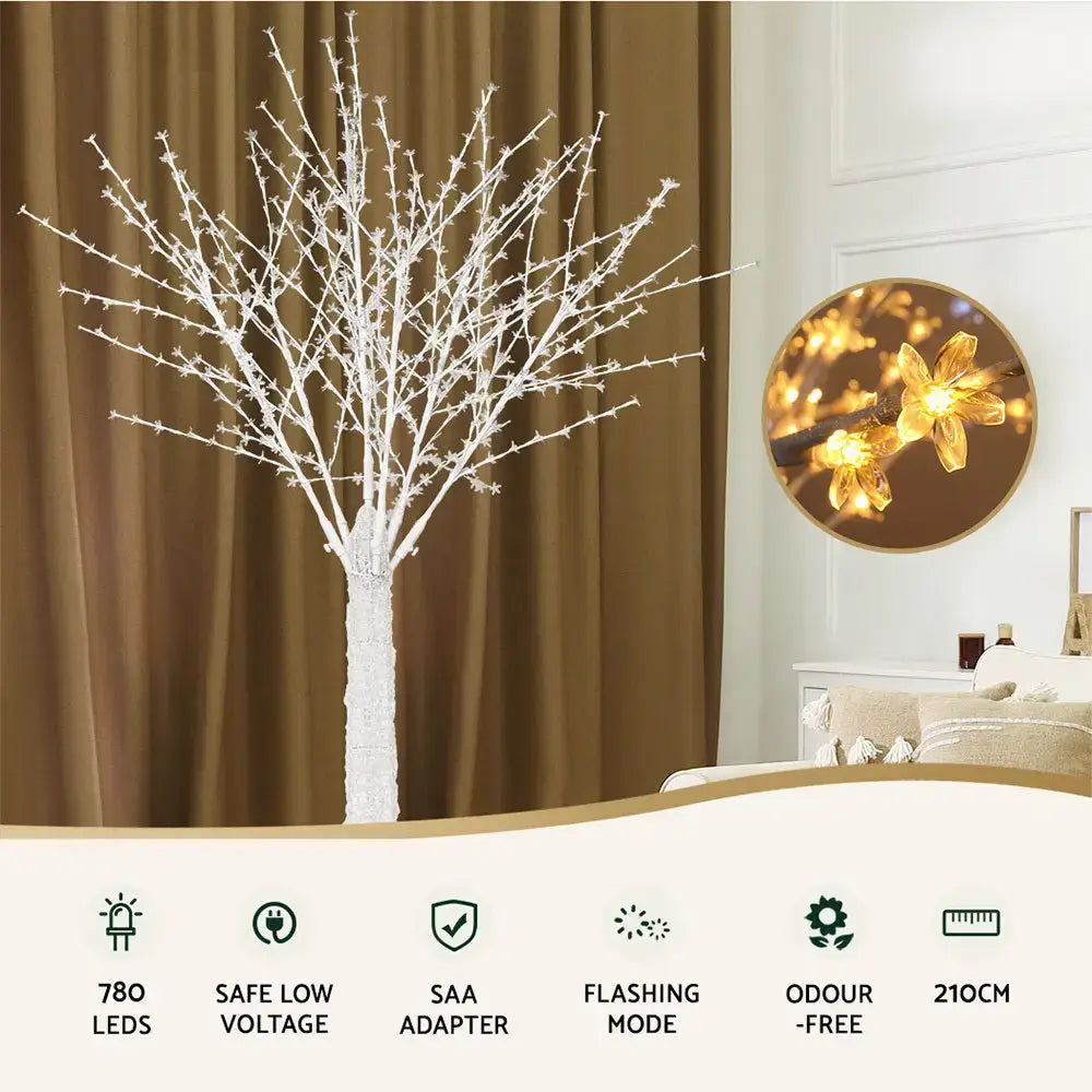 Led Christmas Tree Cherry Blossom - 210cm