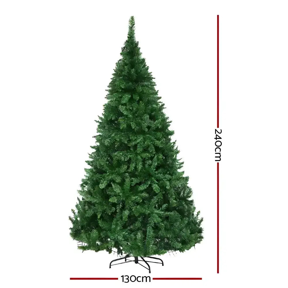 Led Christmas Tree with 8 Light Modes - 2.4m