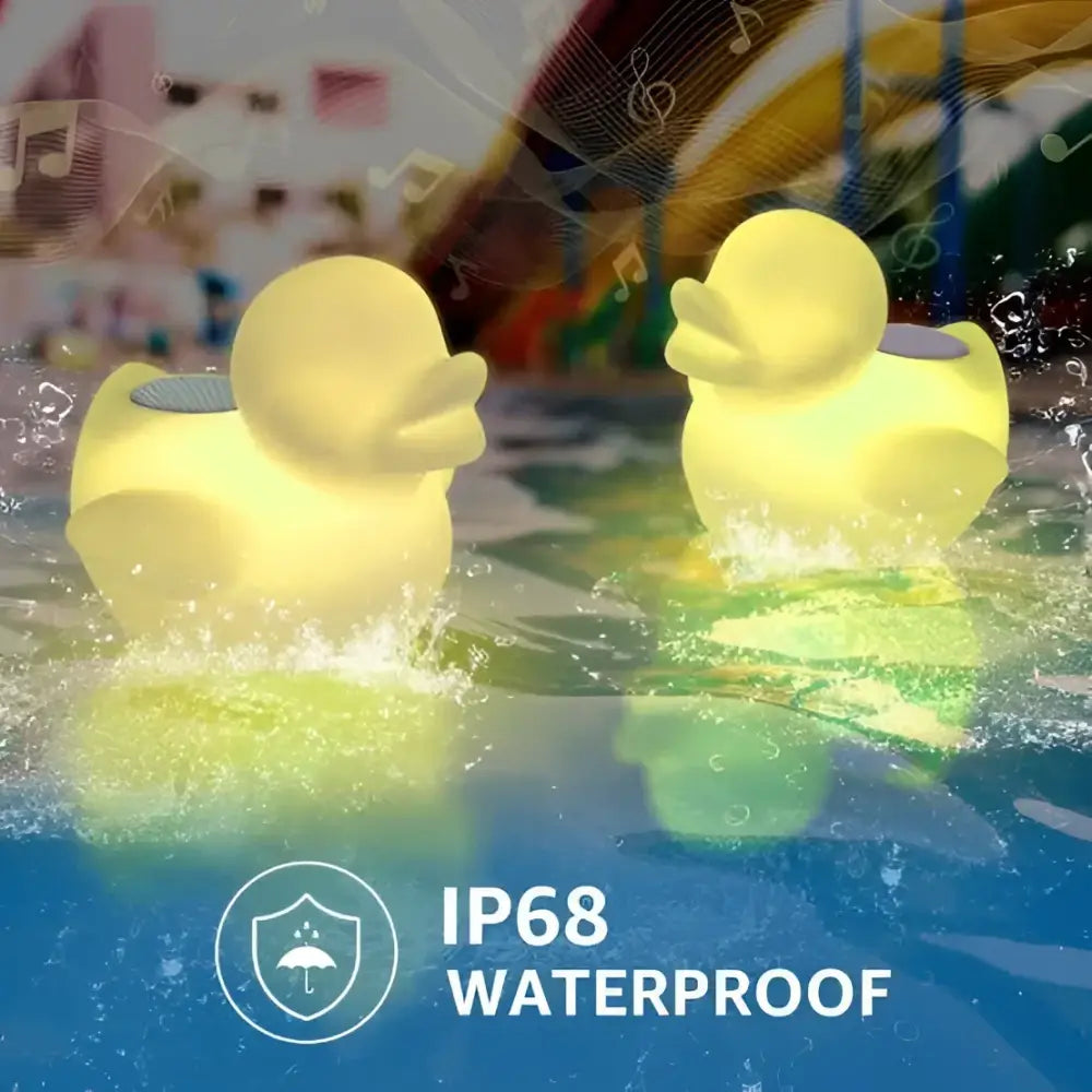 LED Floating Duck Bluetooth Speaker Light - General