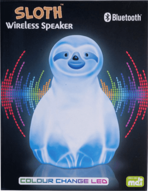 MDI Neon light speaker LED Light Sloth Wireless Speaker RS-LS/SL