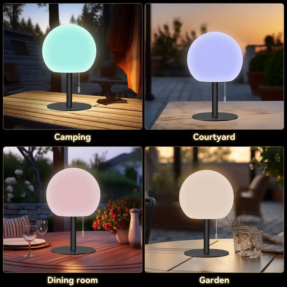 LED Mood Table Lamp 18CM DC Power