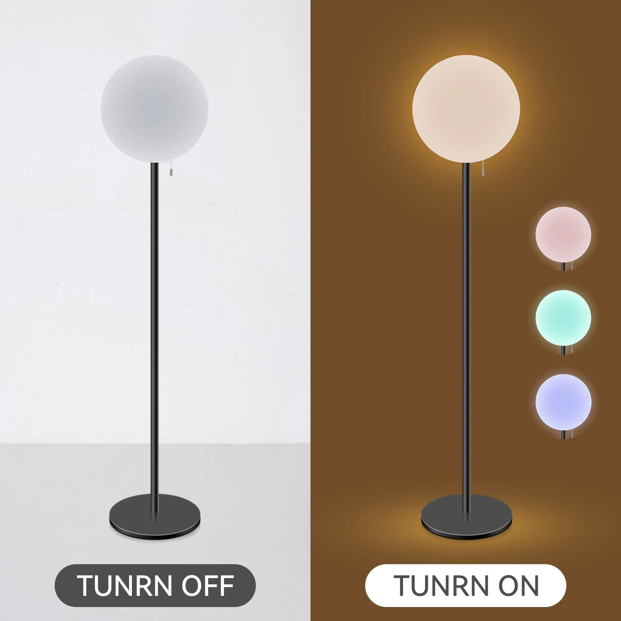 LED Mood Floor Lamp 30CM Power