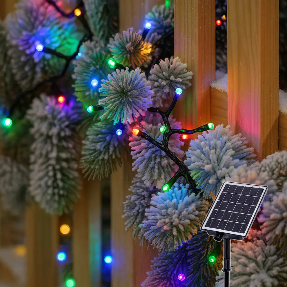 Lexi Lighting 420 LED Solar Fairy Lights 30m – Multi Colour