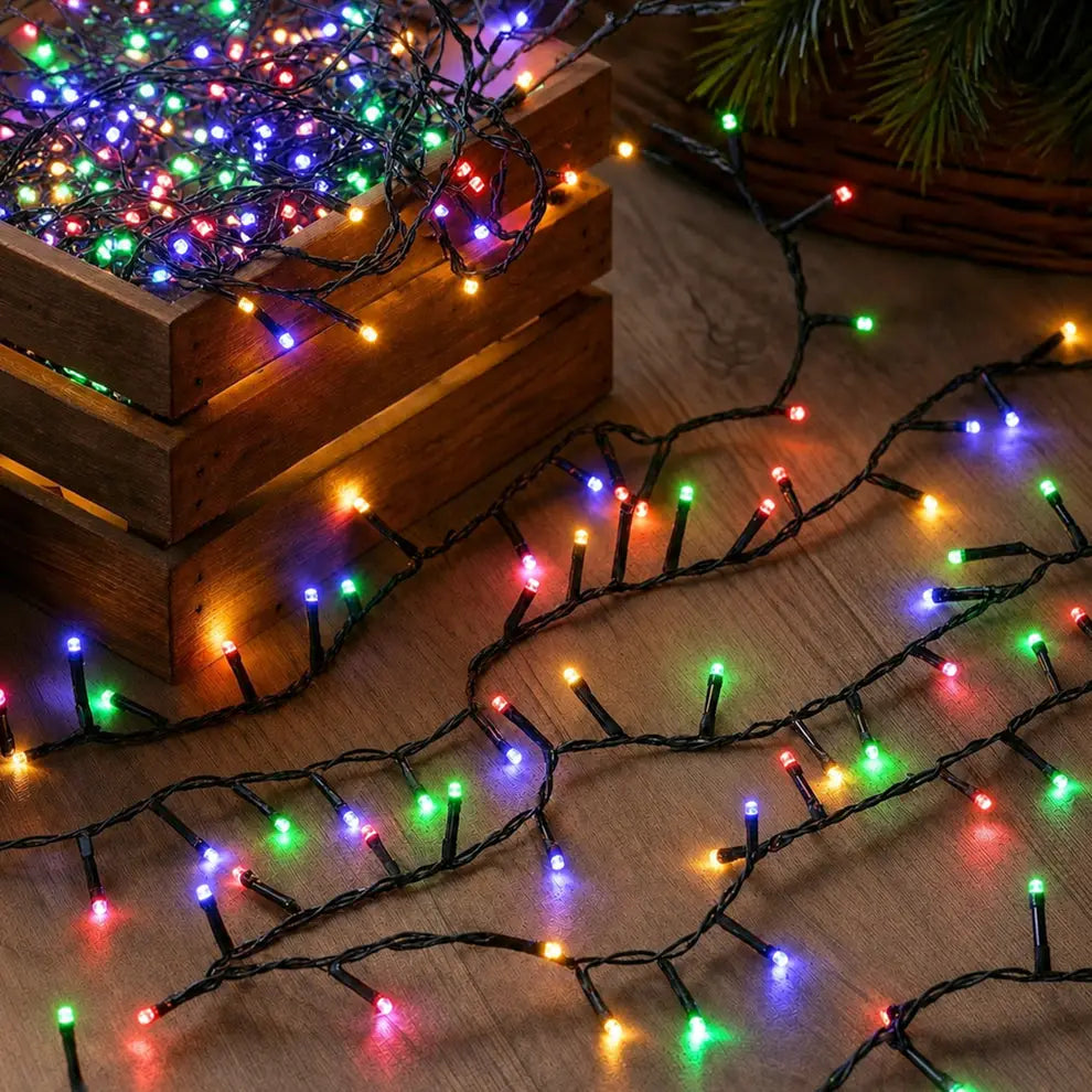 Lexi Lighting 420 LED Solar Fairy Lights 30m – Multi Colour