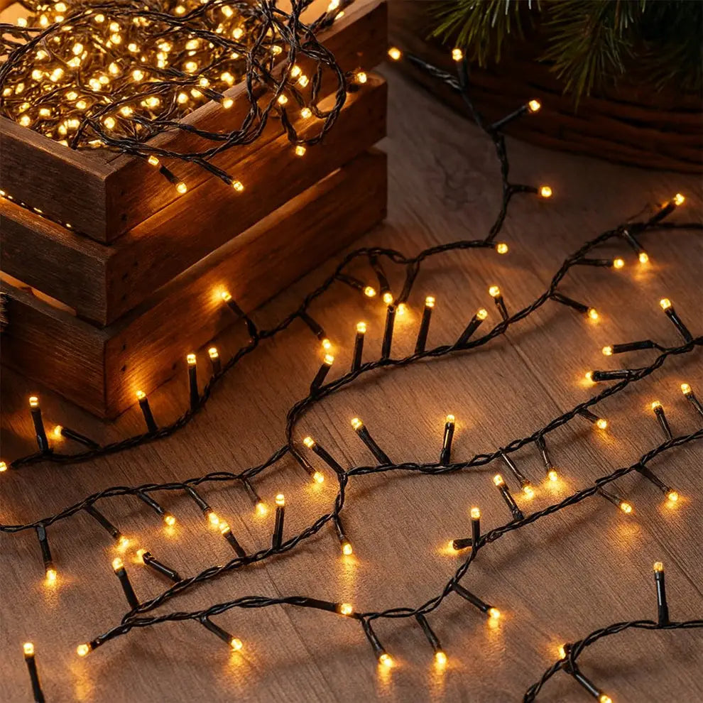 Lexi Lighting 420 LED Solar Fairy Lights 30m – Warm White