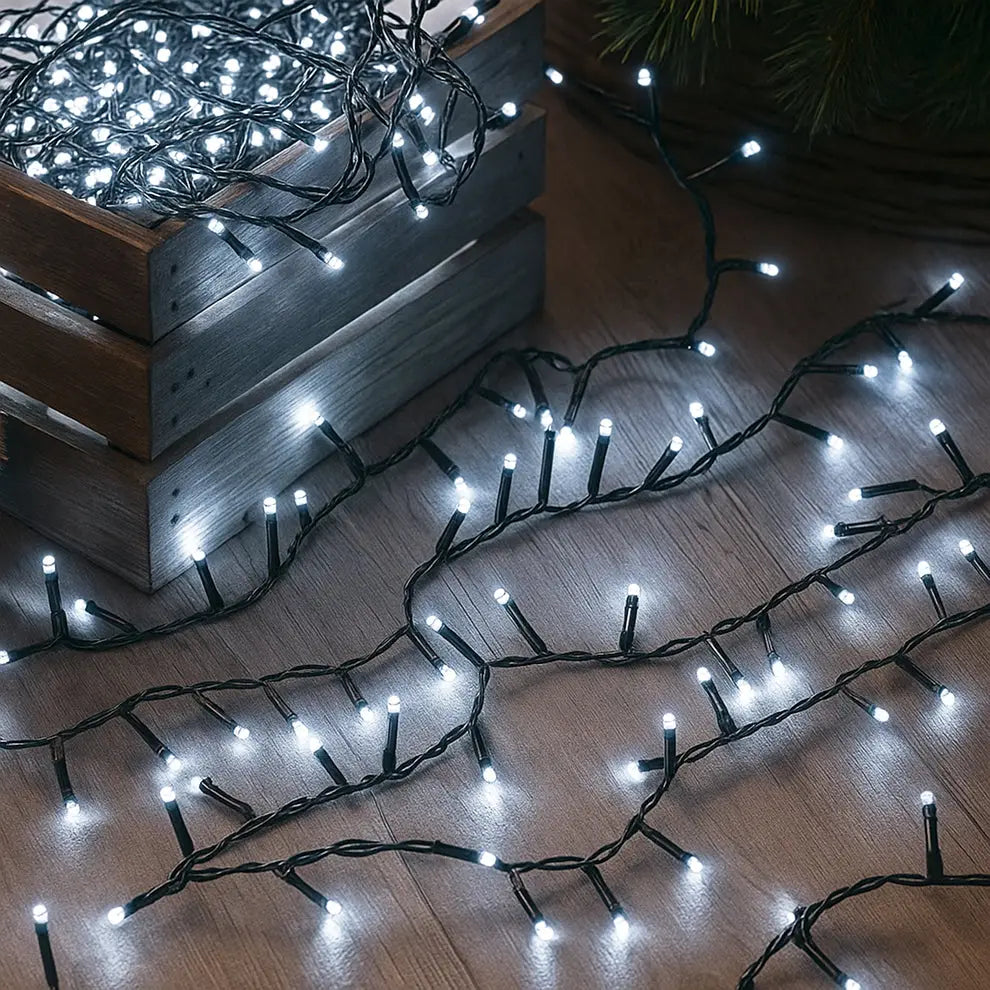 Lexi Lighting 420 LED Solar Fairy Lights 30m – White