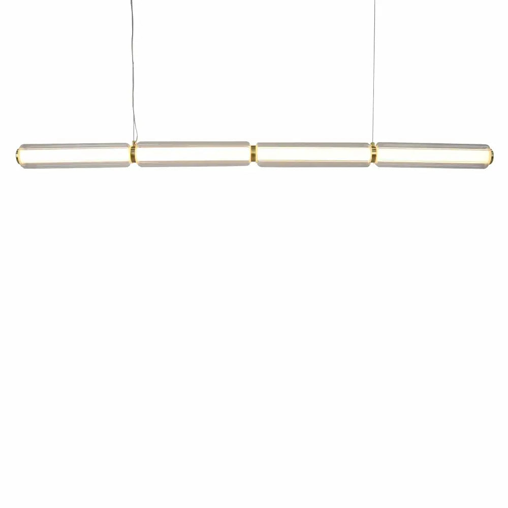 Green Earth Lighting Australia Home & Garden > Lighting > Ceiling Lights Elara Brass 3000K Dimmable Linear LED Pendant LL002PL159