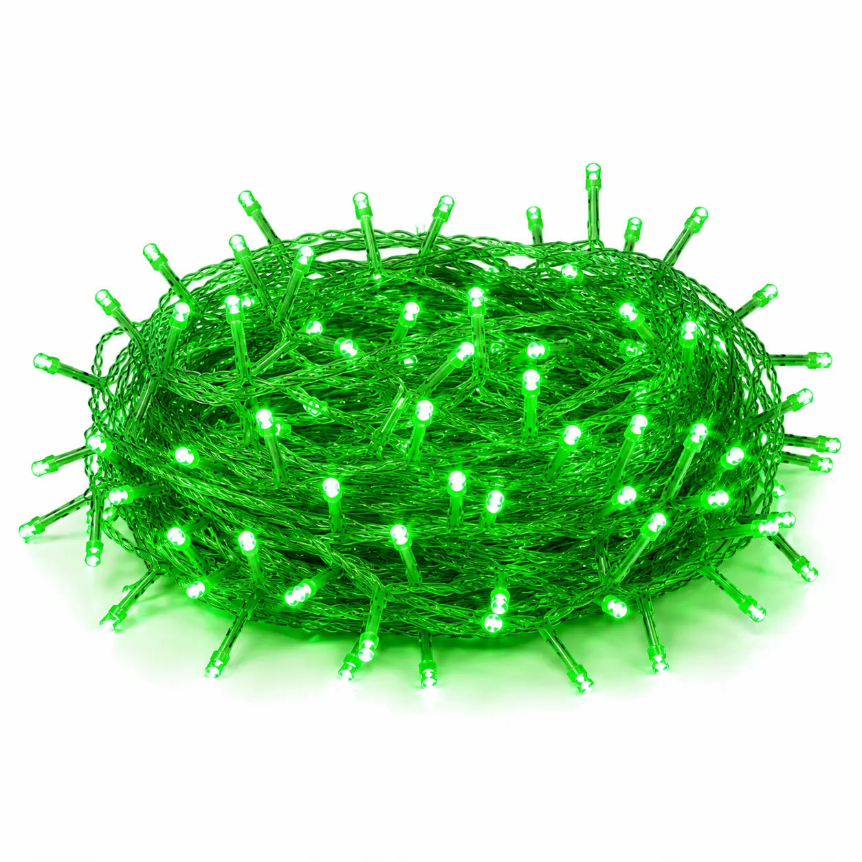 Lexi Lighting 21M 240 LED Green Colour Connectable Fairy Lights
