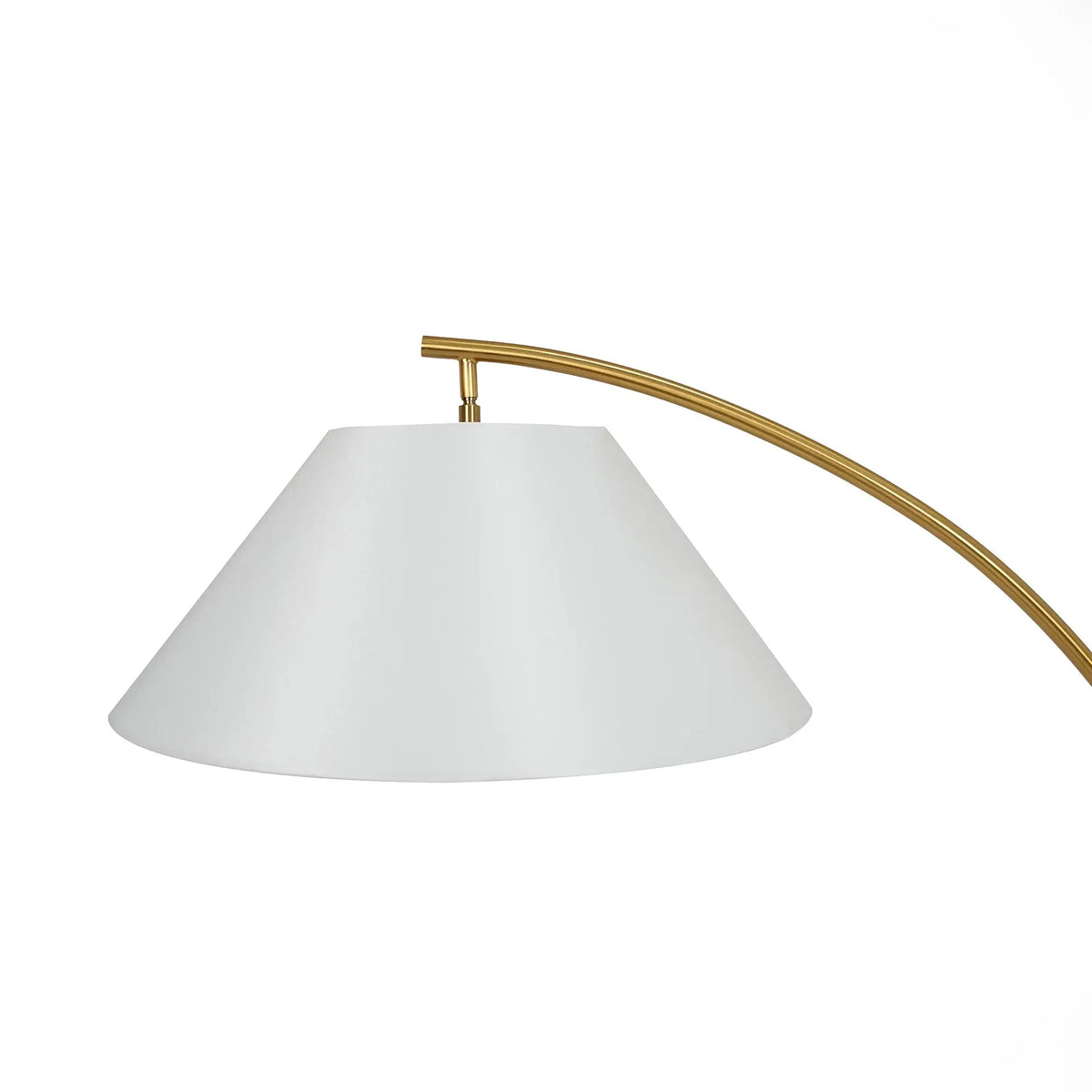 Remi Floor Lamp - Black/Brass