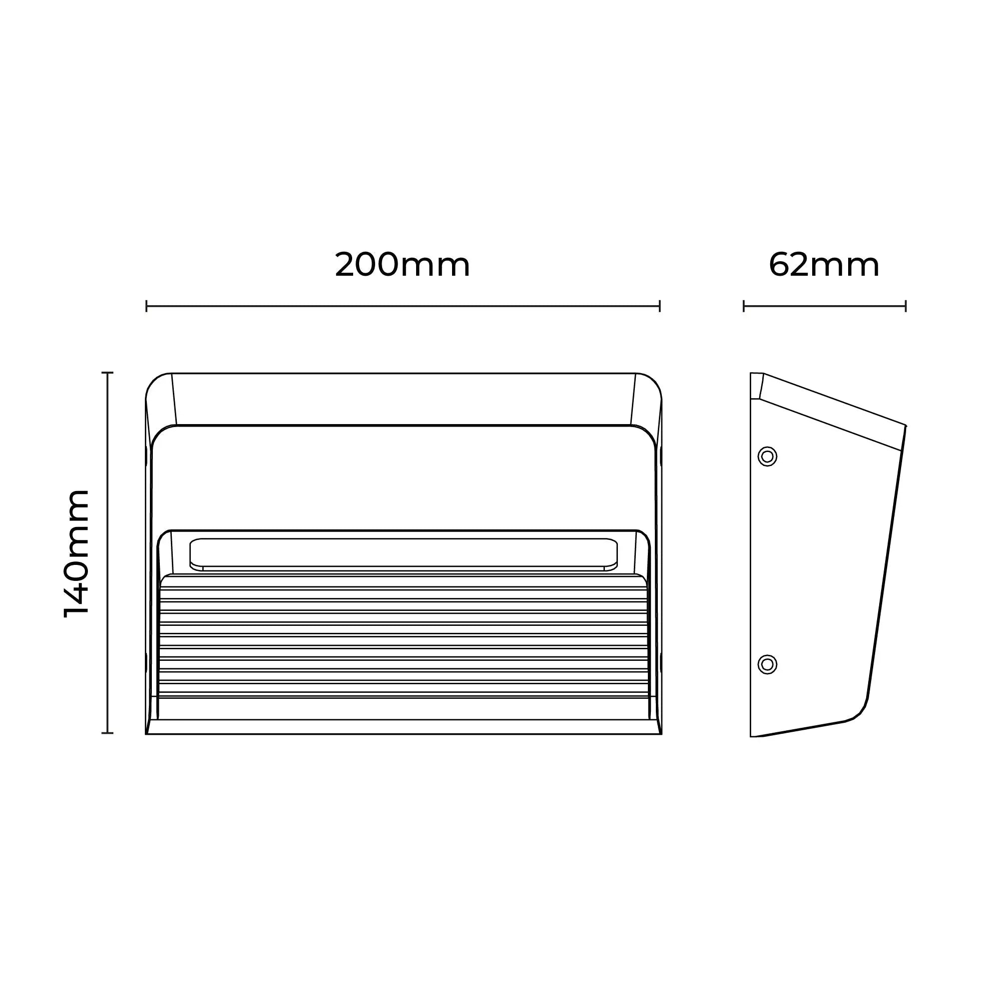 Lexi Lighting Nexa Led Outdoor Wall Light Ip65