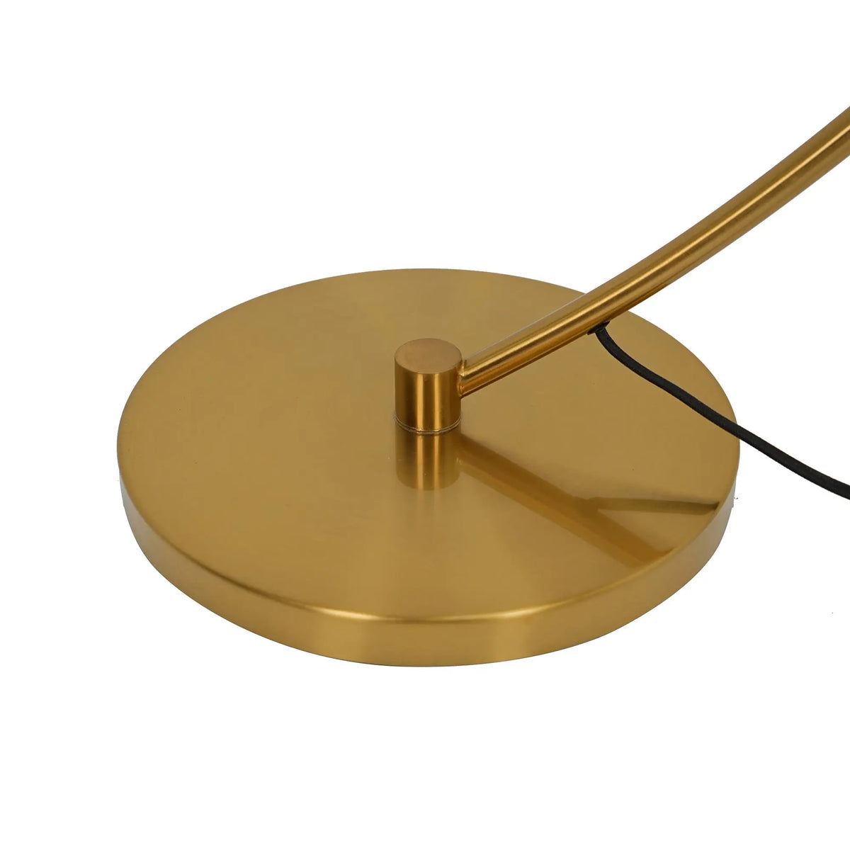 Remi Floor Lamp - Black/Brass