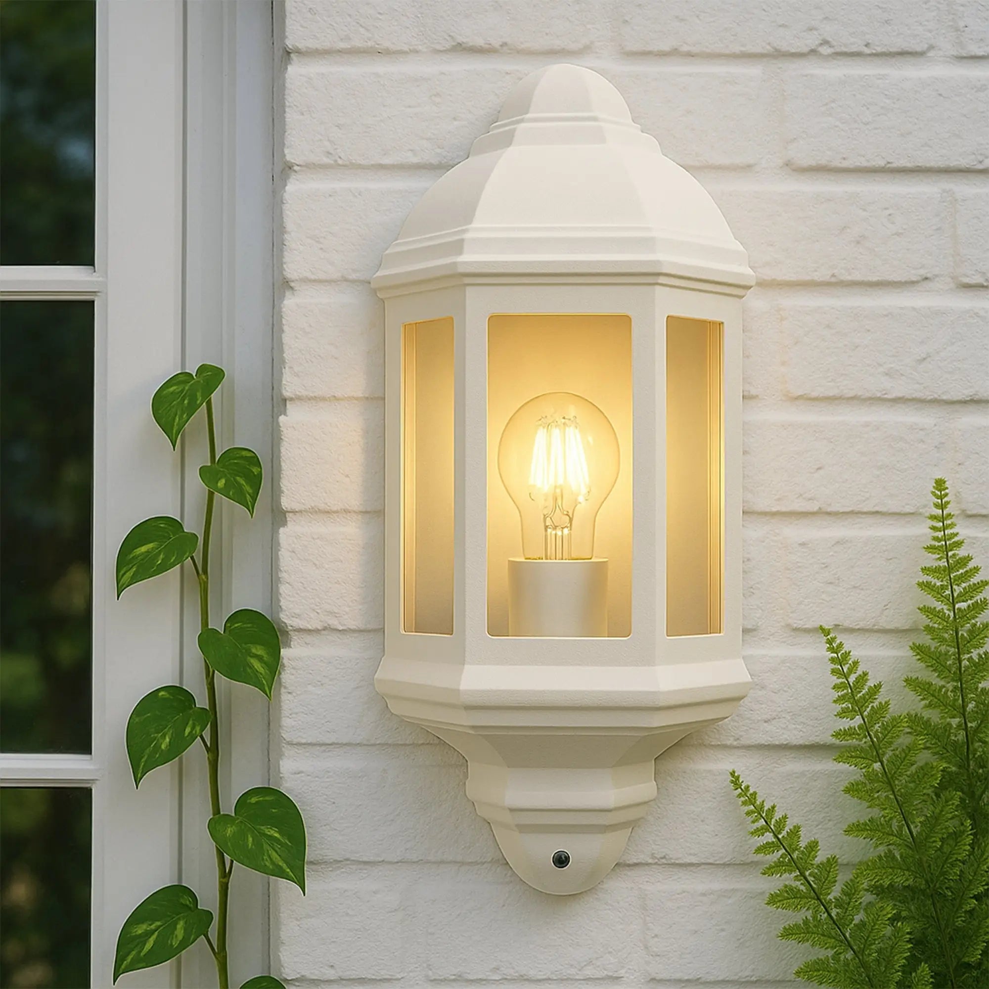 Lexi Lighting Avara Outdoor Wall Sconce - Beige