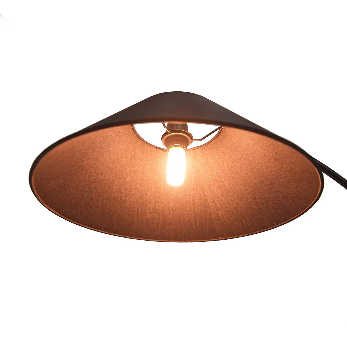 Remi Floor Lamp - Black/Brass