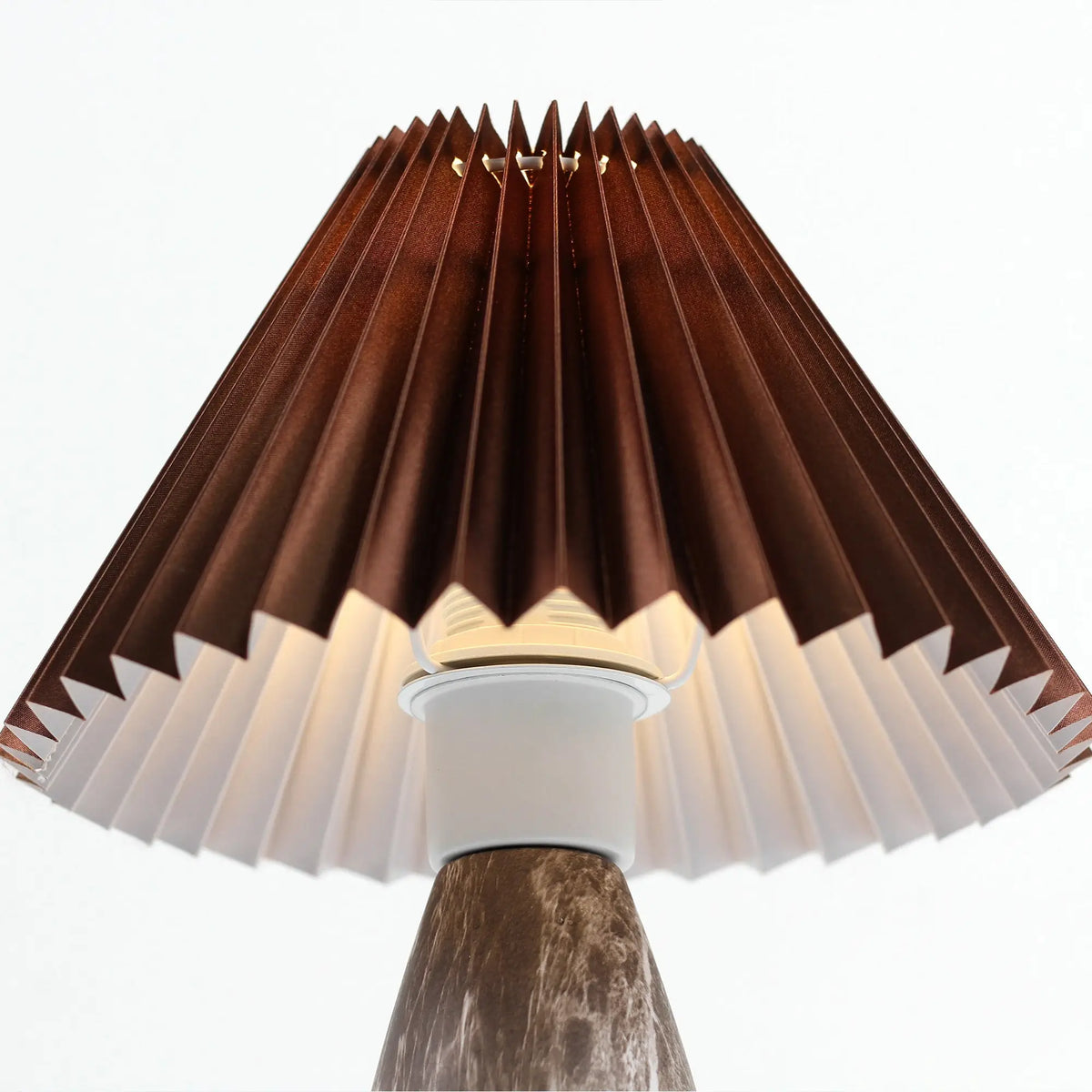 Navia Table Lamp - Grey/Brown